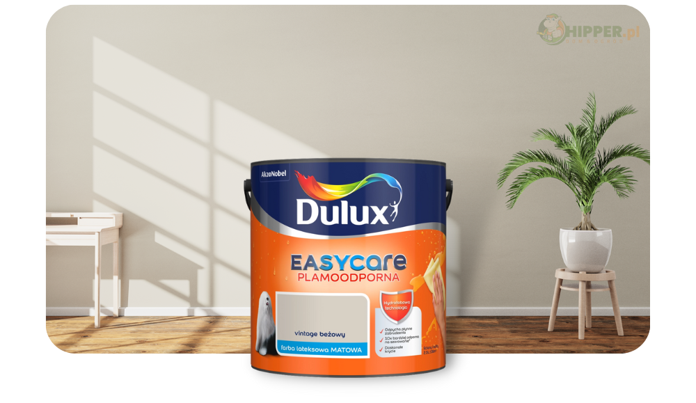 4 DULUX EASYCARE VINTAGE BEŻOWY 2.5L FARBA LATEKSOWA